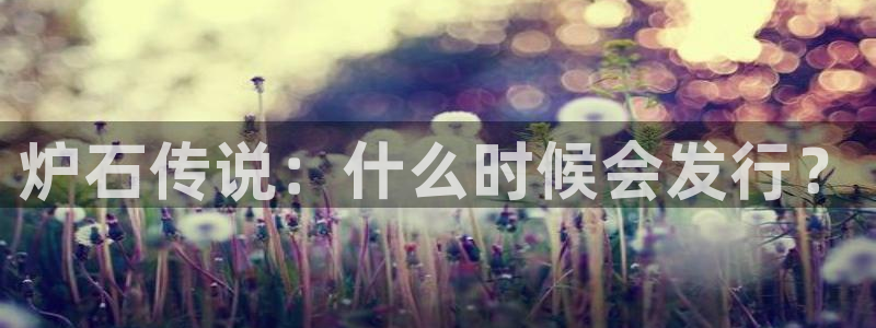 pp电子官网注册平台怎么样啊：炉石传说：什么时候会发行？